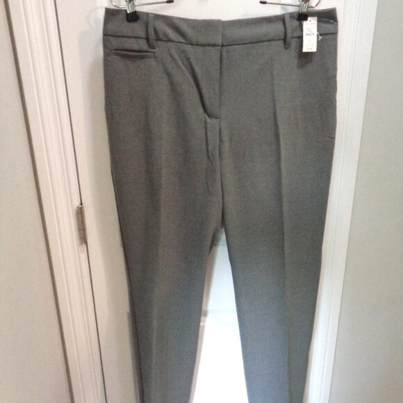 NWT Talbots Curvy Gray Career Pants Dress Slacks - Picture 1 of 9